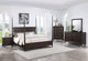 Juego de dormitorio Emberlyn de 5 piezas tamaño Queen en marrón