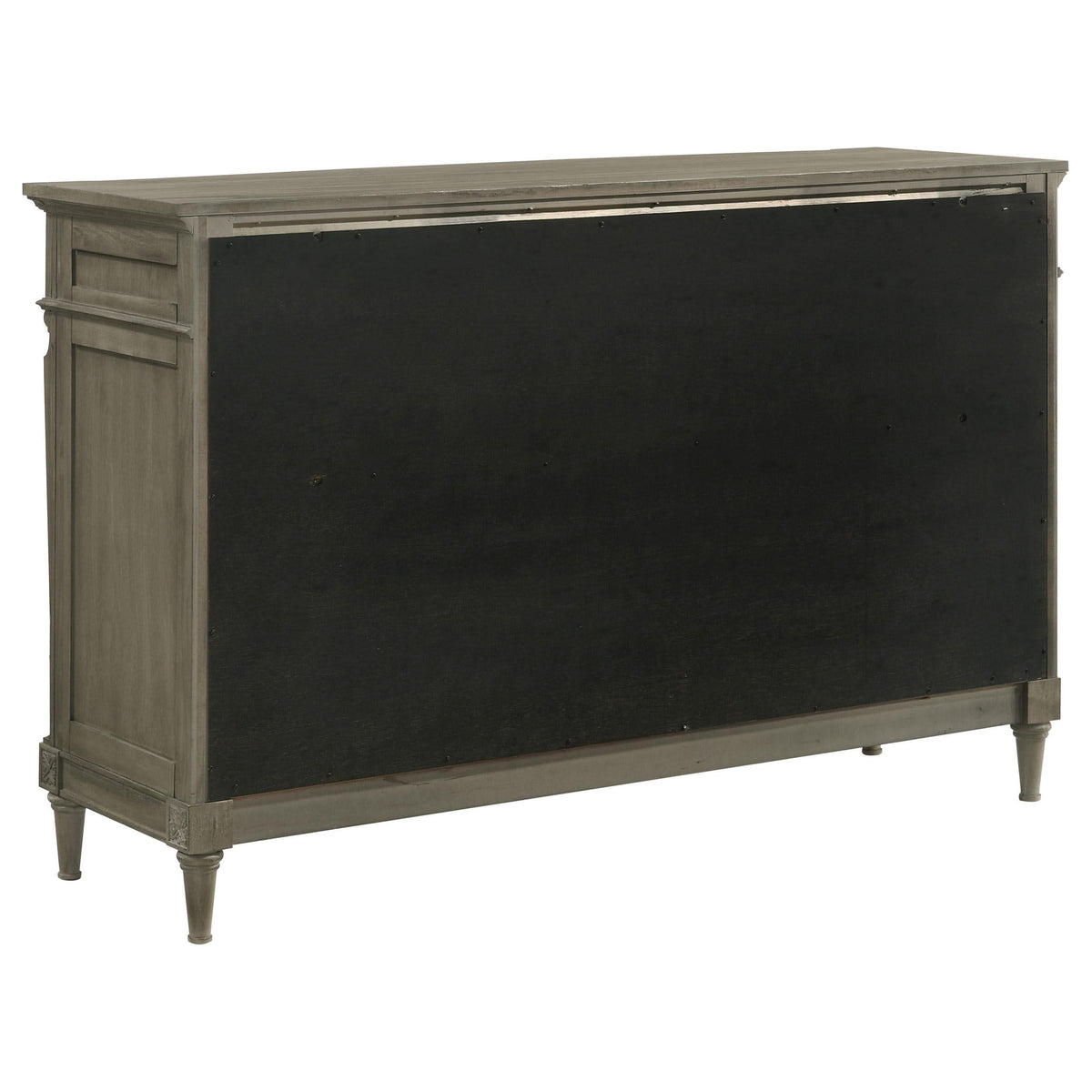Juego de dormitorio Alderwood California King de 4 piezas en gris francés