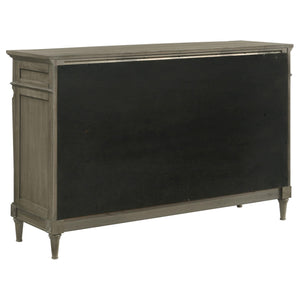 Juego de dormitorio Alderwood California King de 4 piezas en gris francés