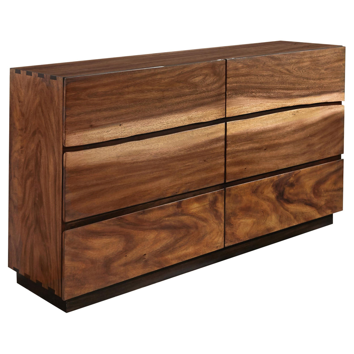 Juego de dormitorio Winslow de 4 piezas Queen en nogal ahumado