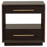 Juego de dormitorio Durango Eastern King de 4 piezas, color pimienta ahumada