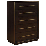 Juego de dormitorio Durango California King de 5 piezas Peppercorn