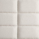 Cama Durango California King de 80 pulgadas con paneles en roble topo