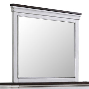 Juego de dormitorio Hillcrest California King de 4 piezas, blanco