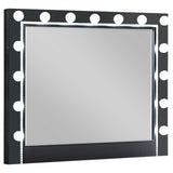 Juego de dormitorio Cappola California King de 4 piezas, color negro