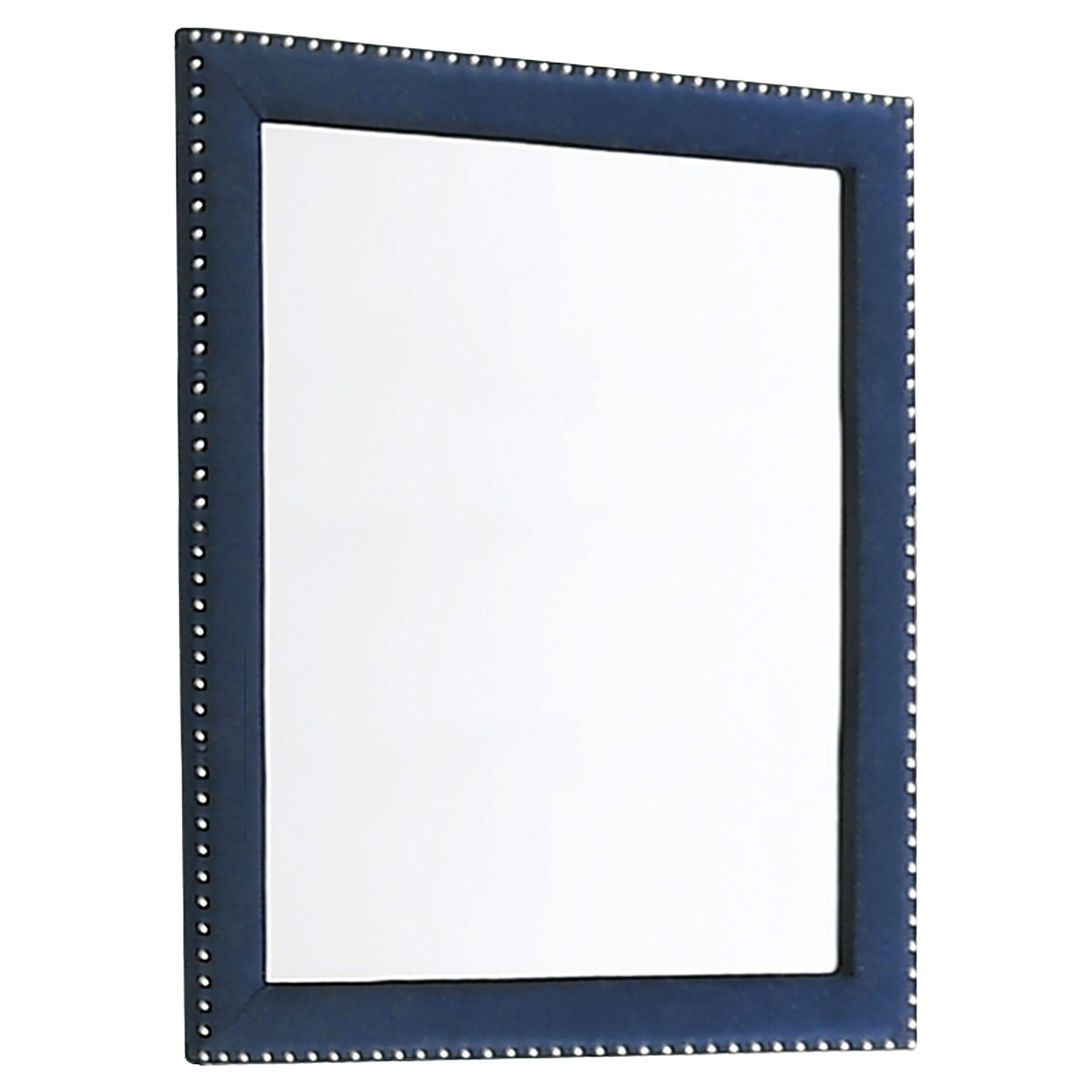 Juego de dormitorio Melody de 4 piezas, tamaño Queen, azul Pacífico