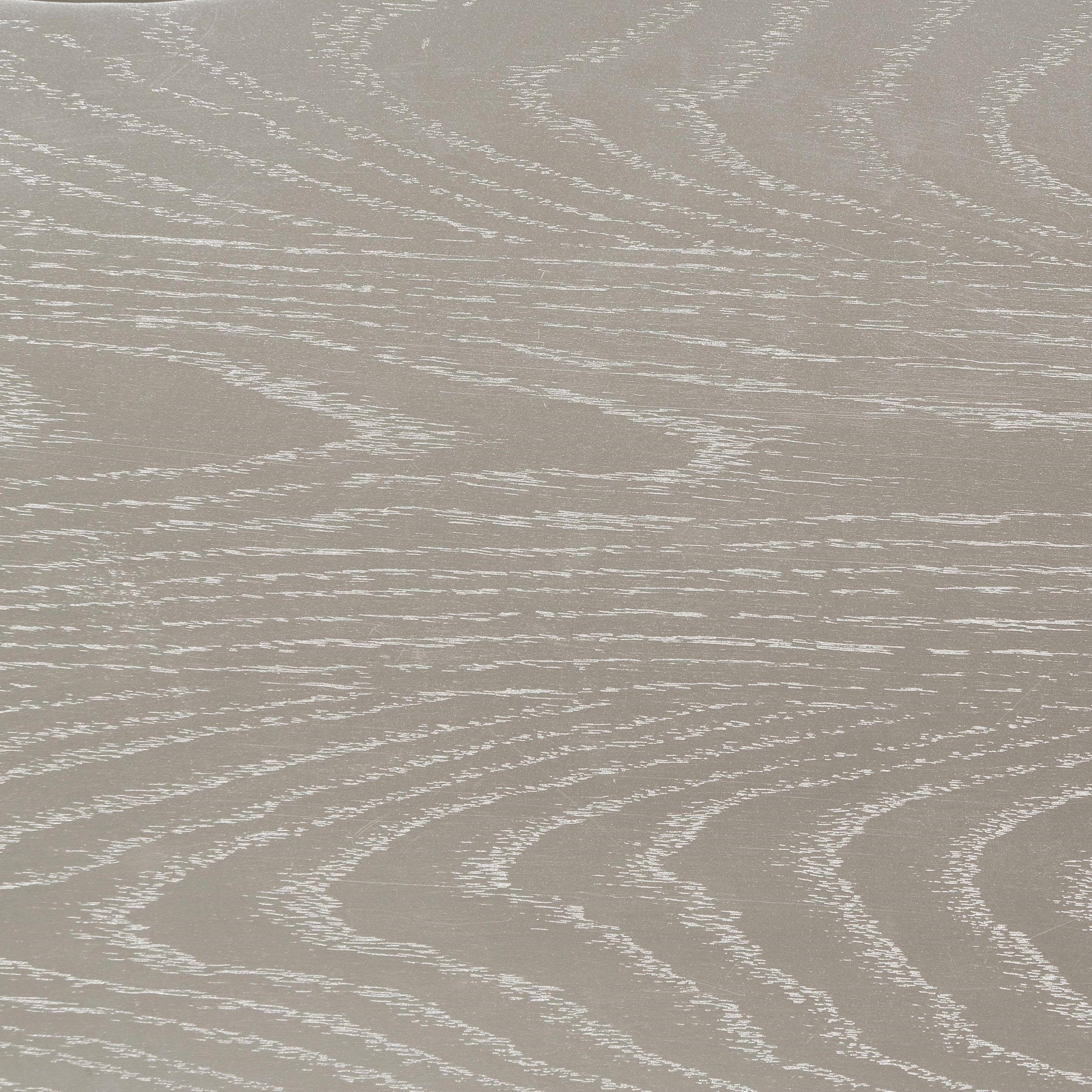 Evangeline Wood California King LED Panel Bed Silver Oak