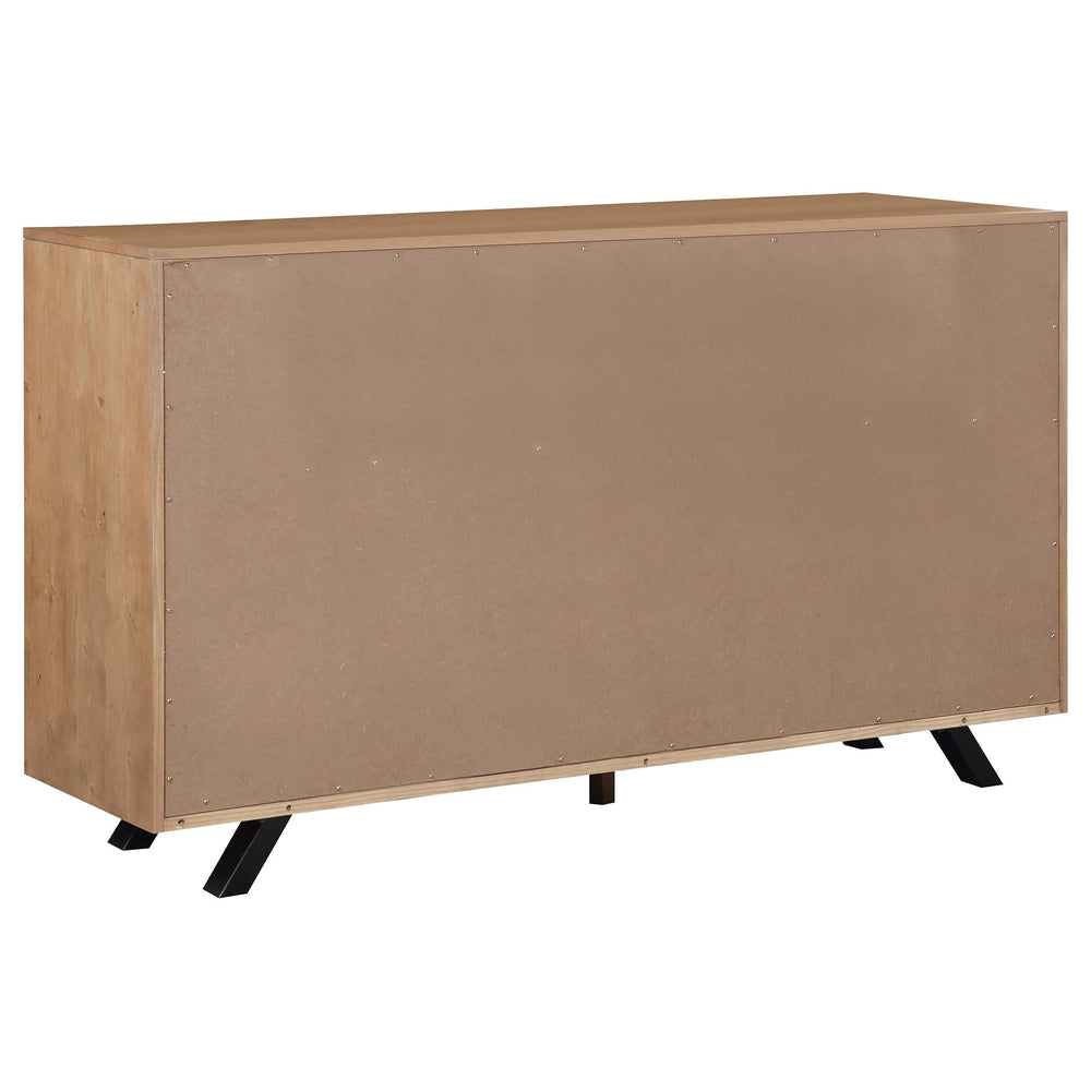 Taylor 7-drawer Dresser Light Honey Brown