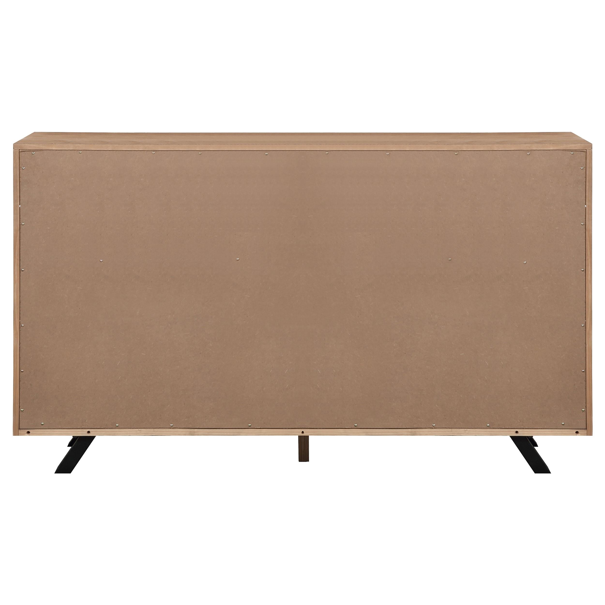 Taylor 7-drawer Dresser Light Honey Brown
