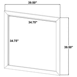 Juego de dormitorio Welsley de 4 piezas Eastern King en nogal