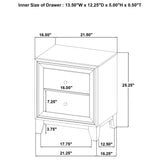 Welsley 5-piece California King Bedroom Set Walnut