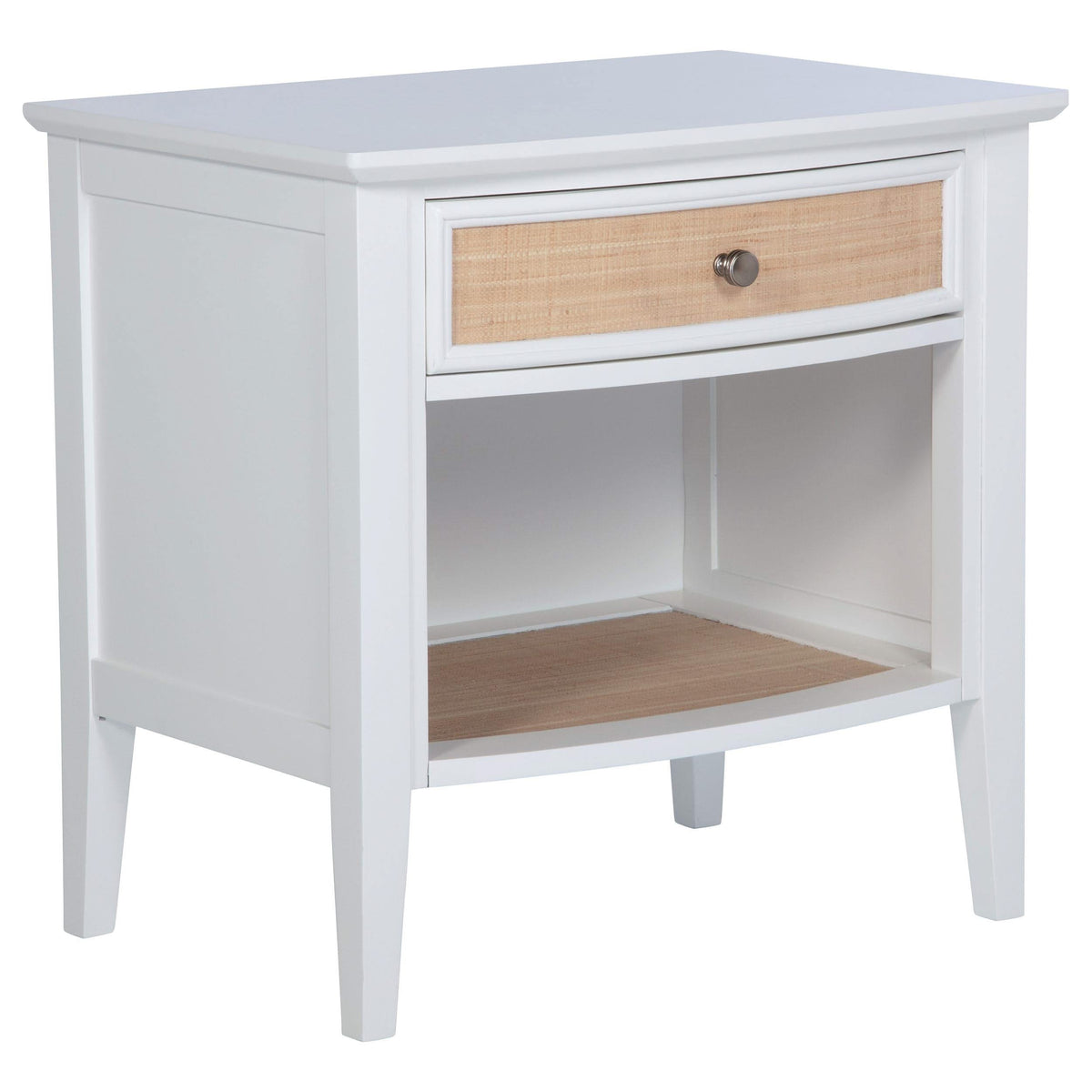 Juego de dormitorio Bexhill Eastern King de 4 piezas, blanco