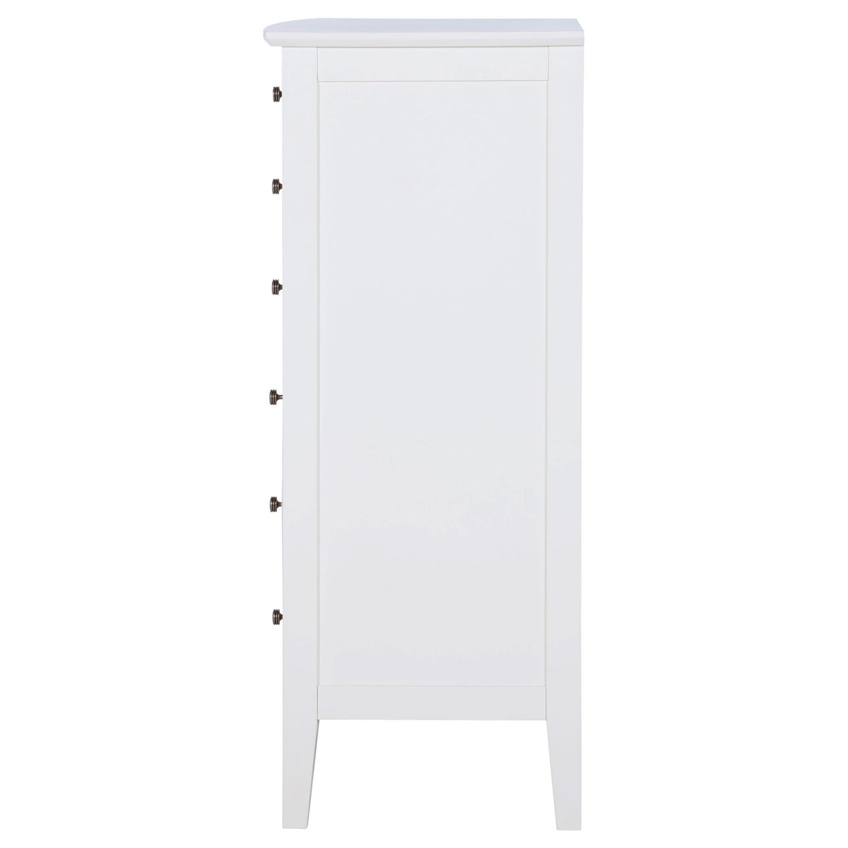 Cómoda Bexhill de 8 cajones blanca