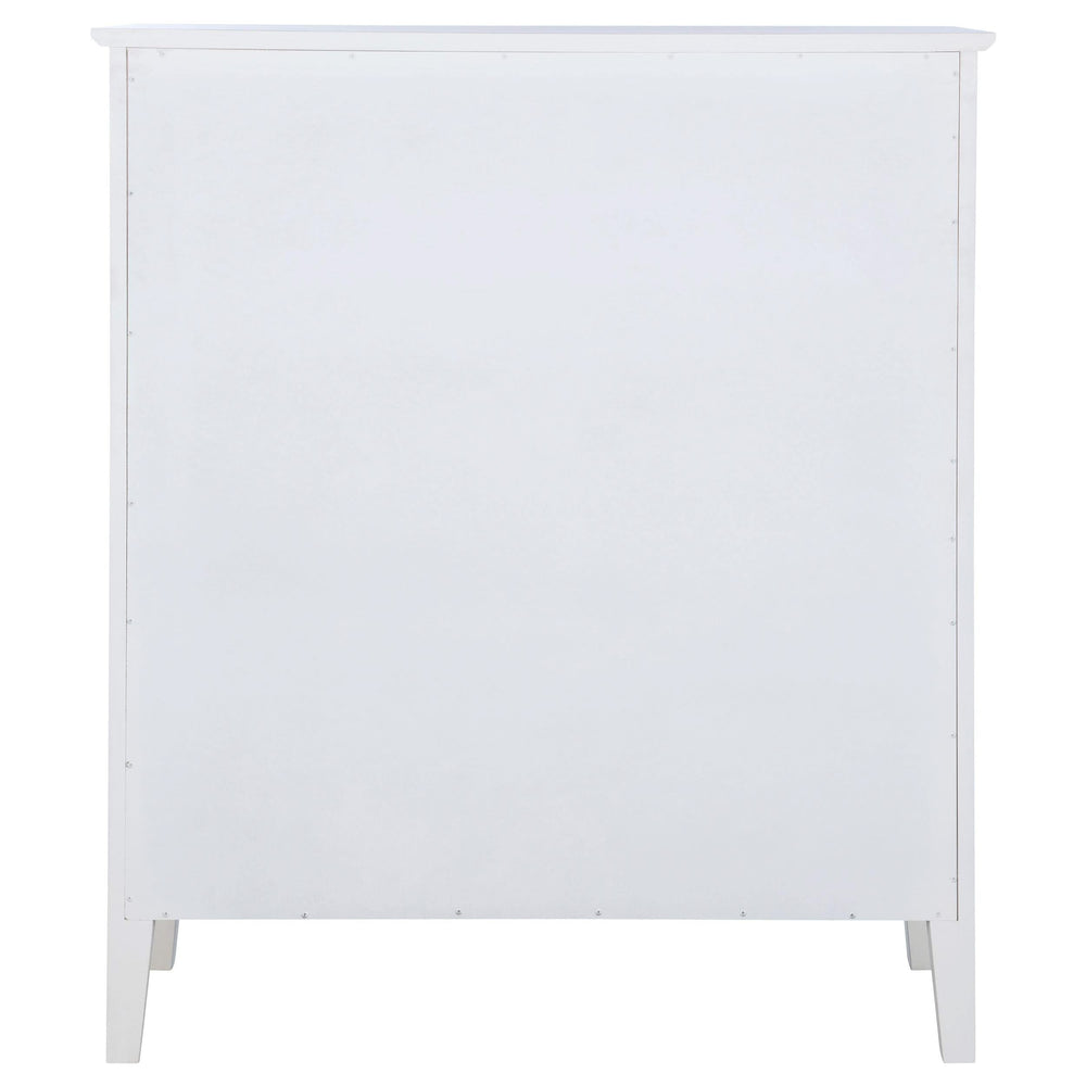 Cómoda Bexhill de 8 cajones blanca