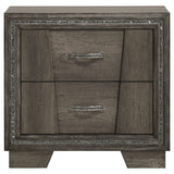 Janine 4-piece Eastern King Bedroom Set Grey