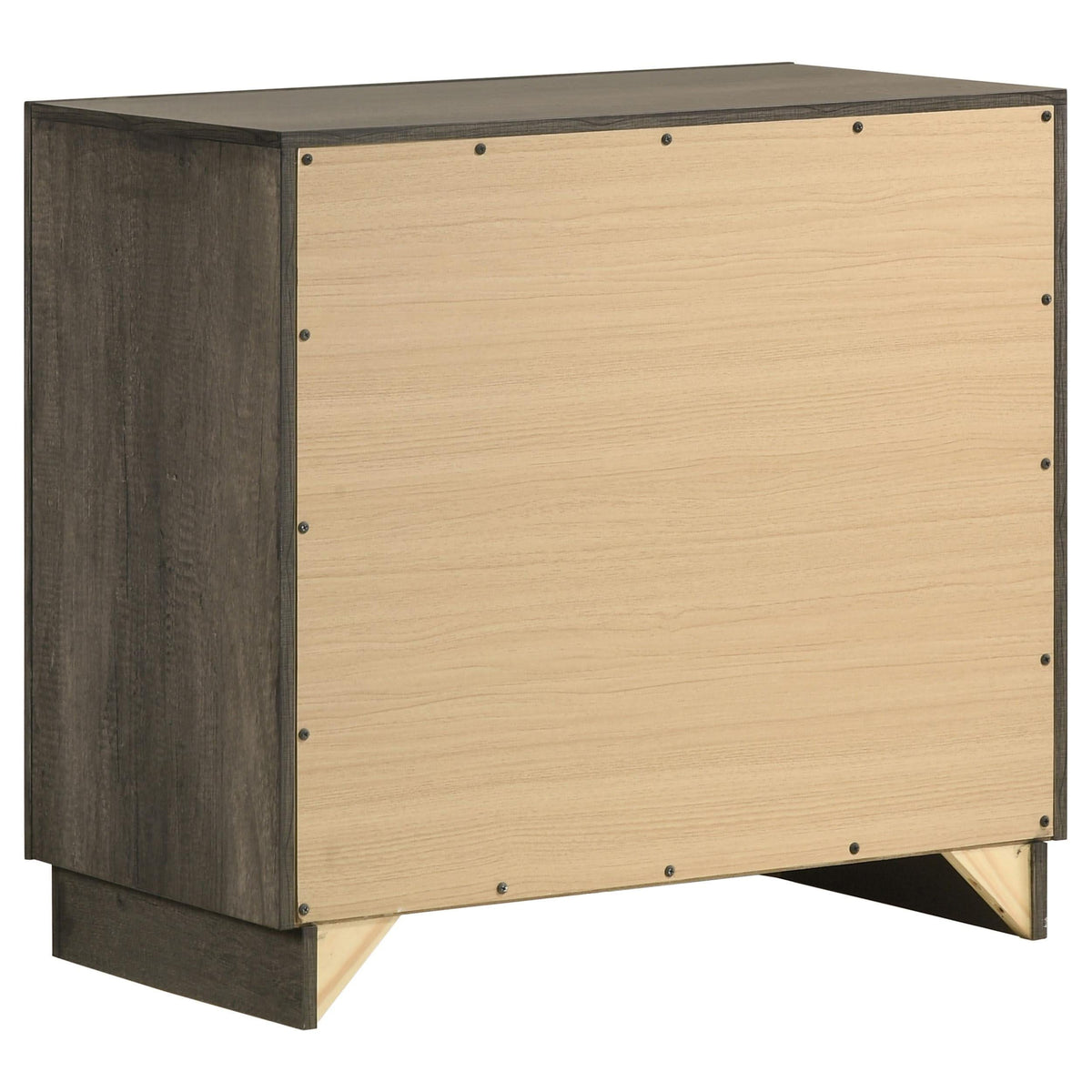 Juego de dormitorio Janine Eastern King de 5 piezas en gris