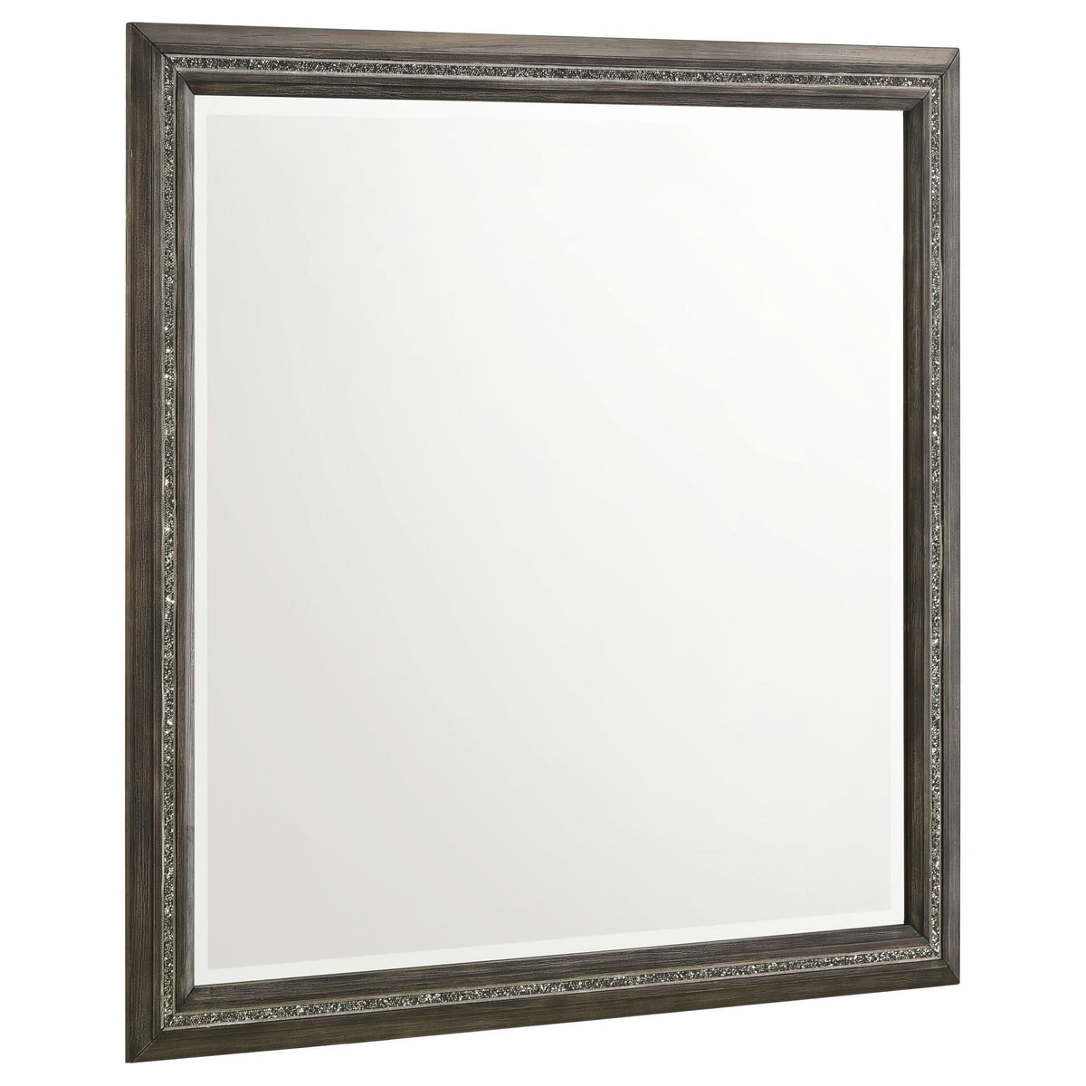 Juego de dormitorio Janine Eastern King de 5 piezas en gris