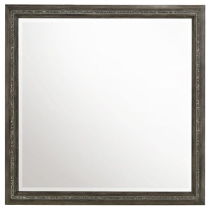Juego de dormitorio Janine Eastern King de 5 piezas en gris