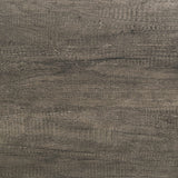 Cama Janine Wood Eastern King con paneles en gris
