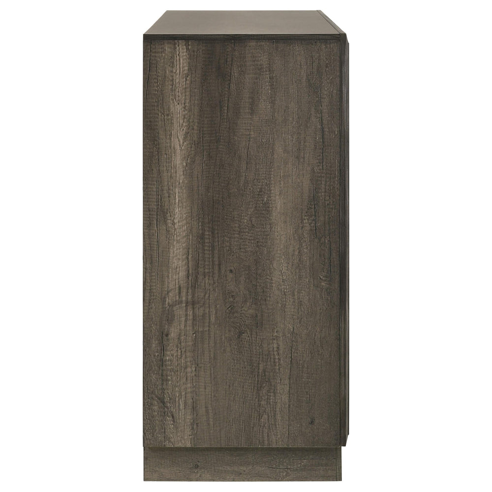 Cómoda Janine de 6 cajones gris