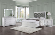 Eleanor 4-piece Eastern King Bedroom Set White