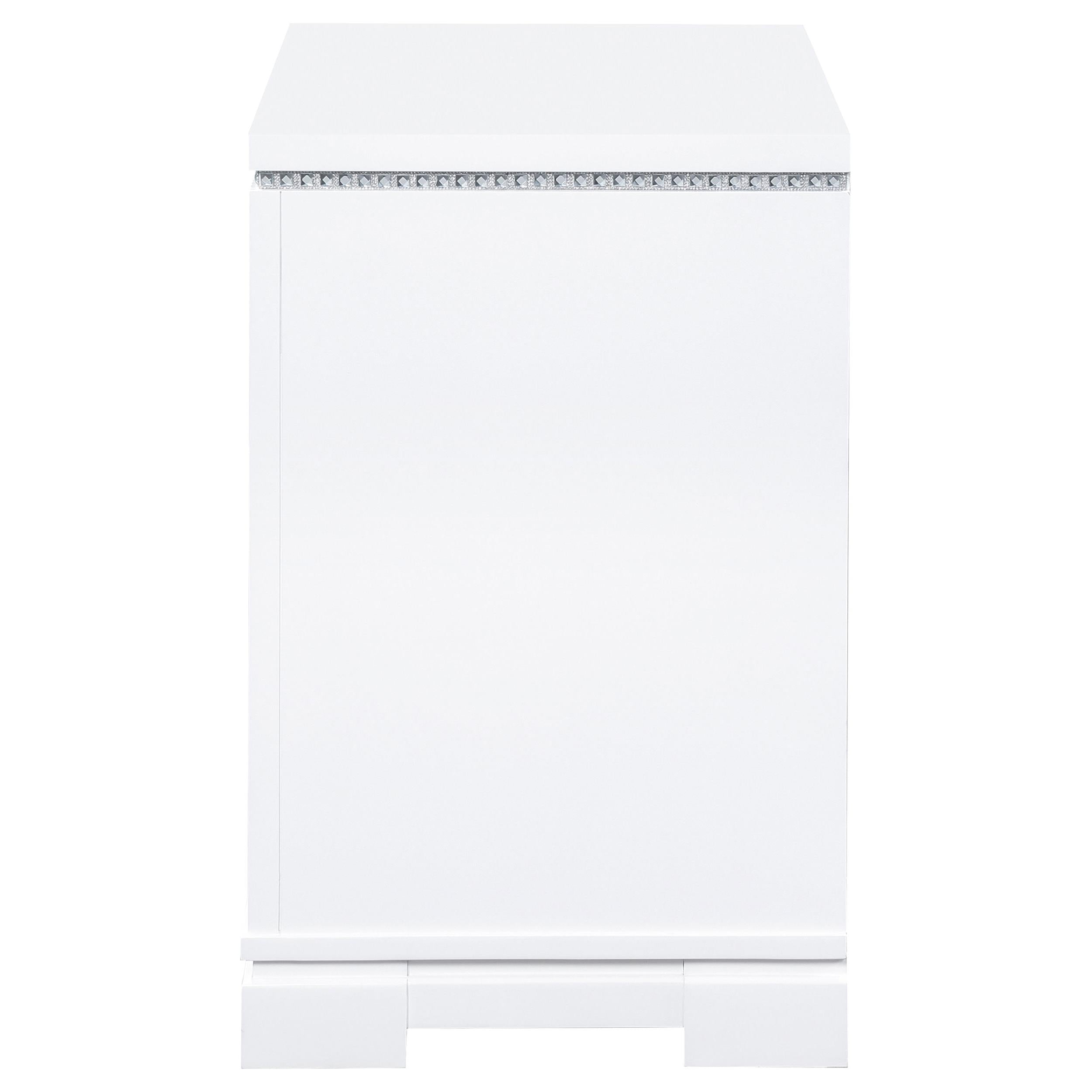 Eleanor 2-drawer Nightstand White