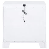 Eleanor 2-drawer Nightstand White