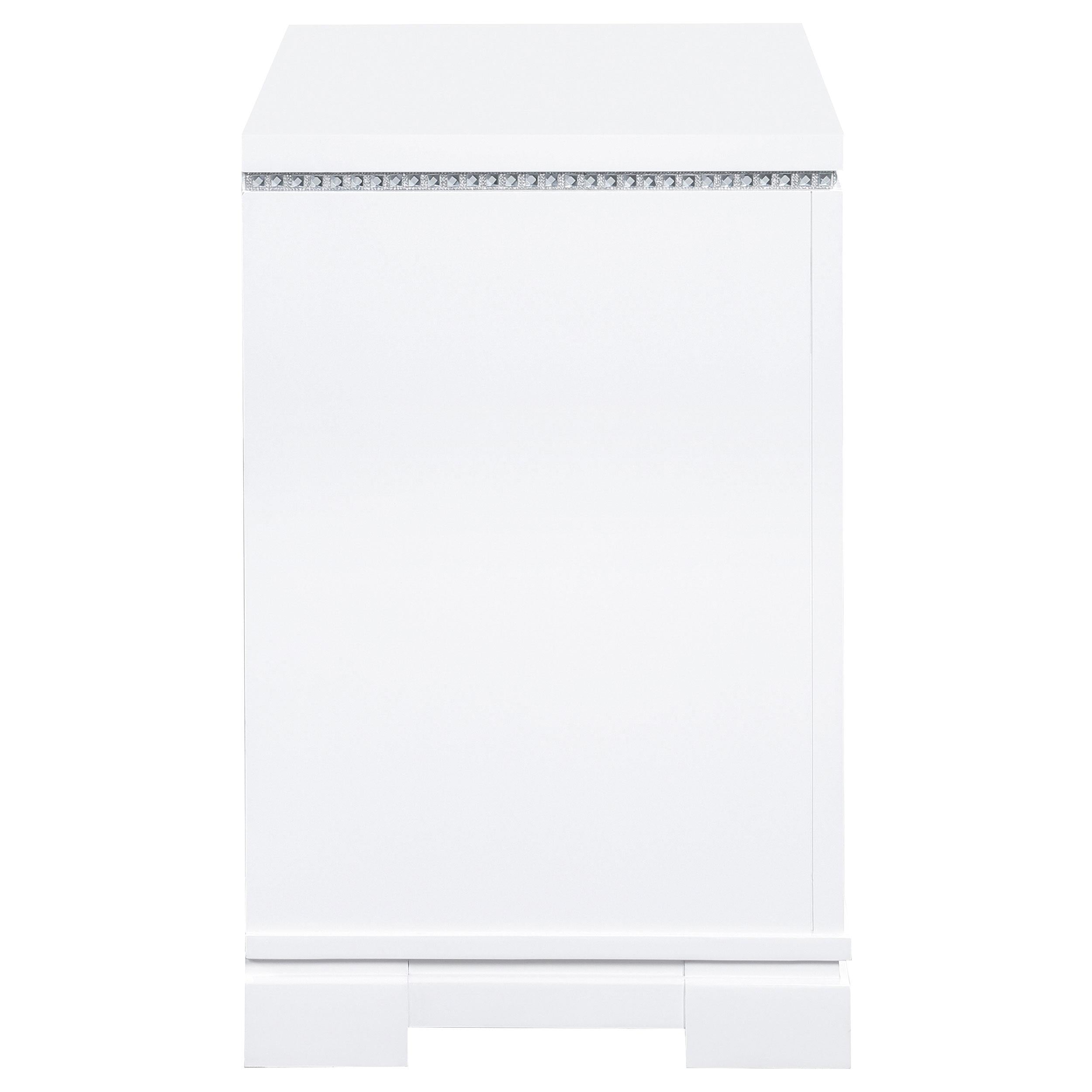 Eleanor 2-drawer Nightstand White