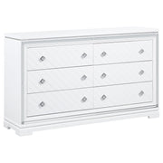 Eleanor 6-drawer Dresser White