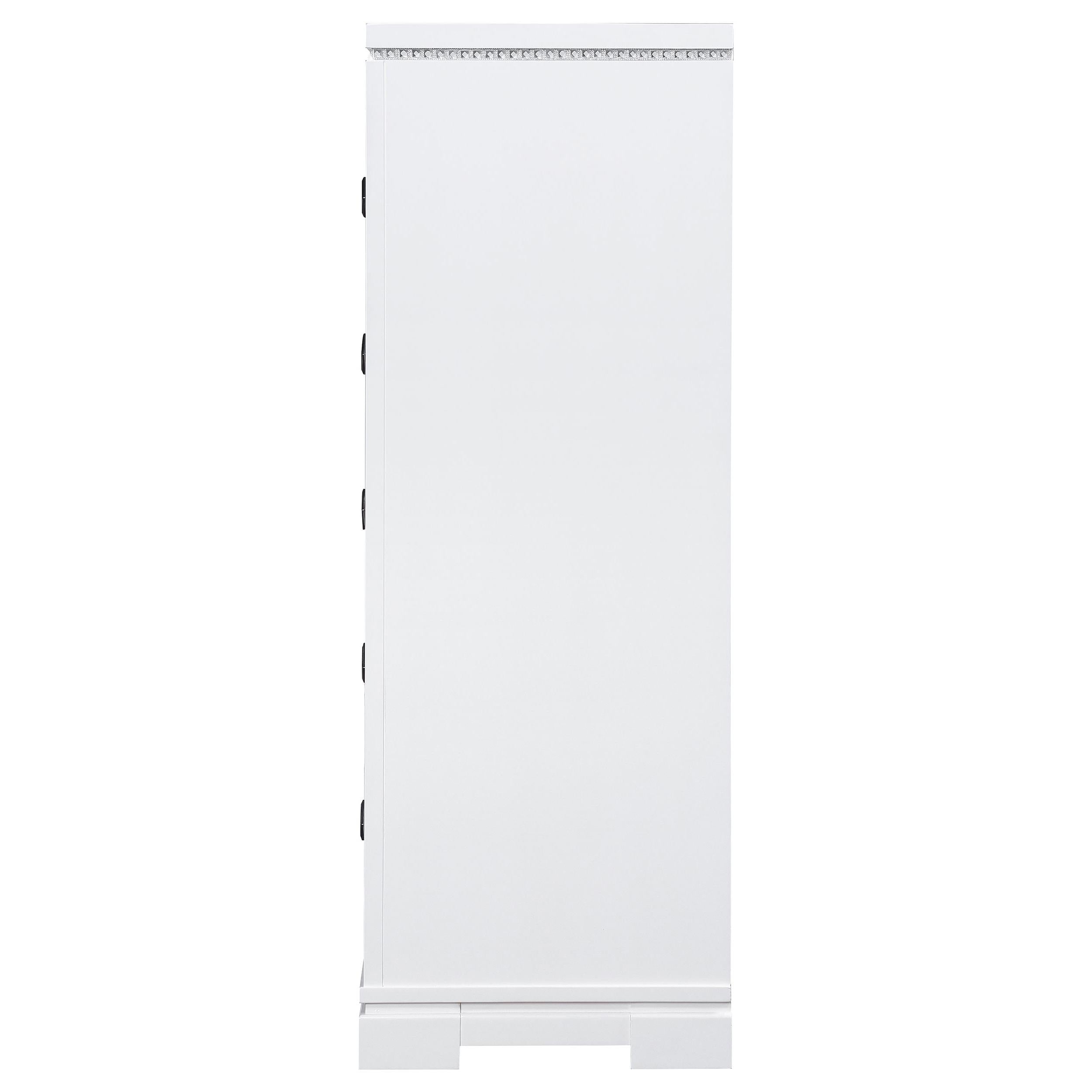 Eleanor 5-drawer Bedroom Chest White