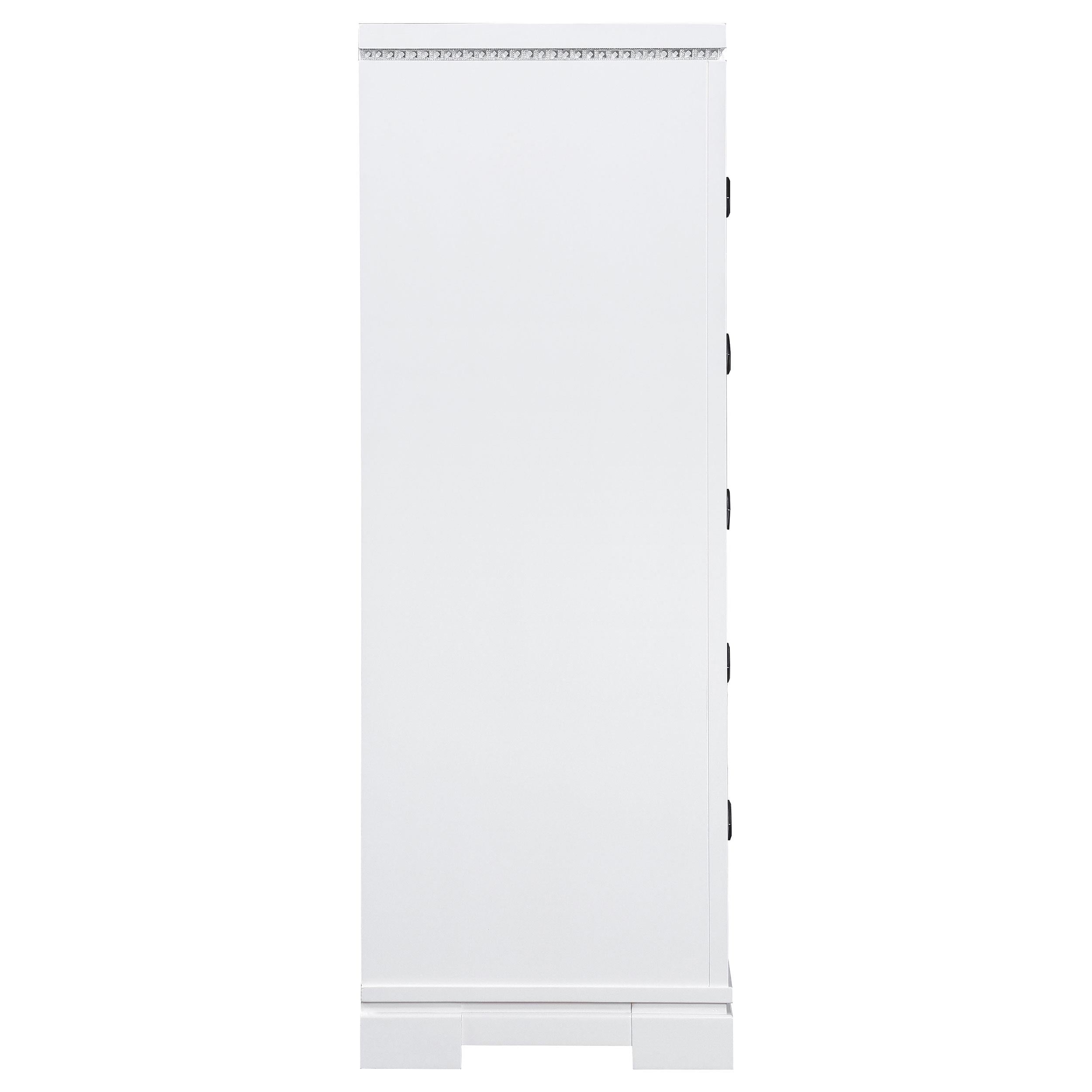 Eleanor 5-drawer Bedroom Chest White