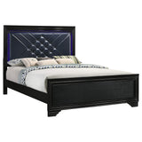 Juego de dormitorio Penélope de 4 piezas Queen Midnight Star