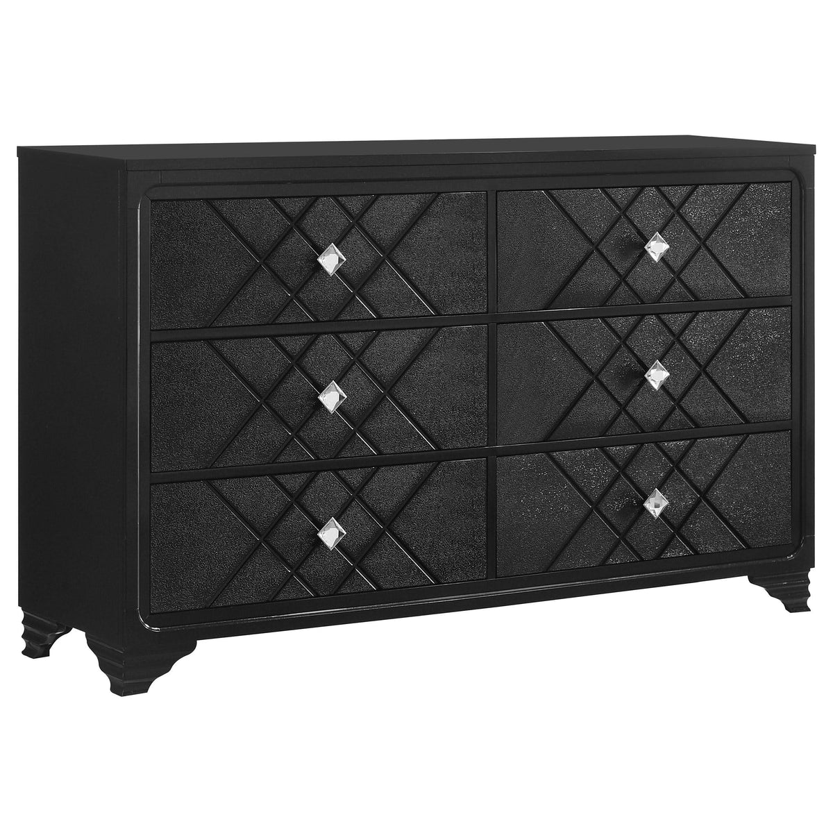 Juego de dormitorio Penélope de 4 piezas Queen Midnight Star