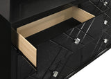 Juego de dormitorio Penélope de 4 piezas Queen Midnight Star