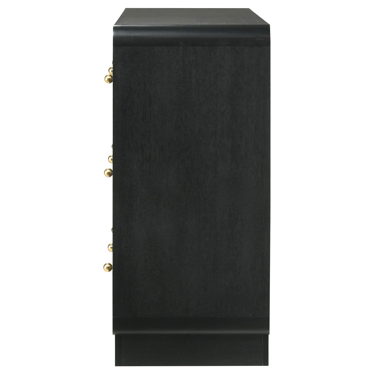 Cavelle 6-drawer Dresser Cabinet Black
