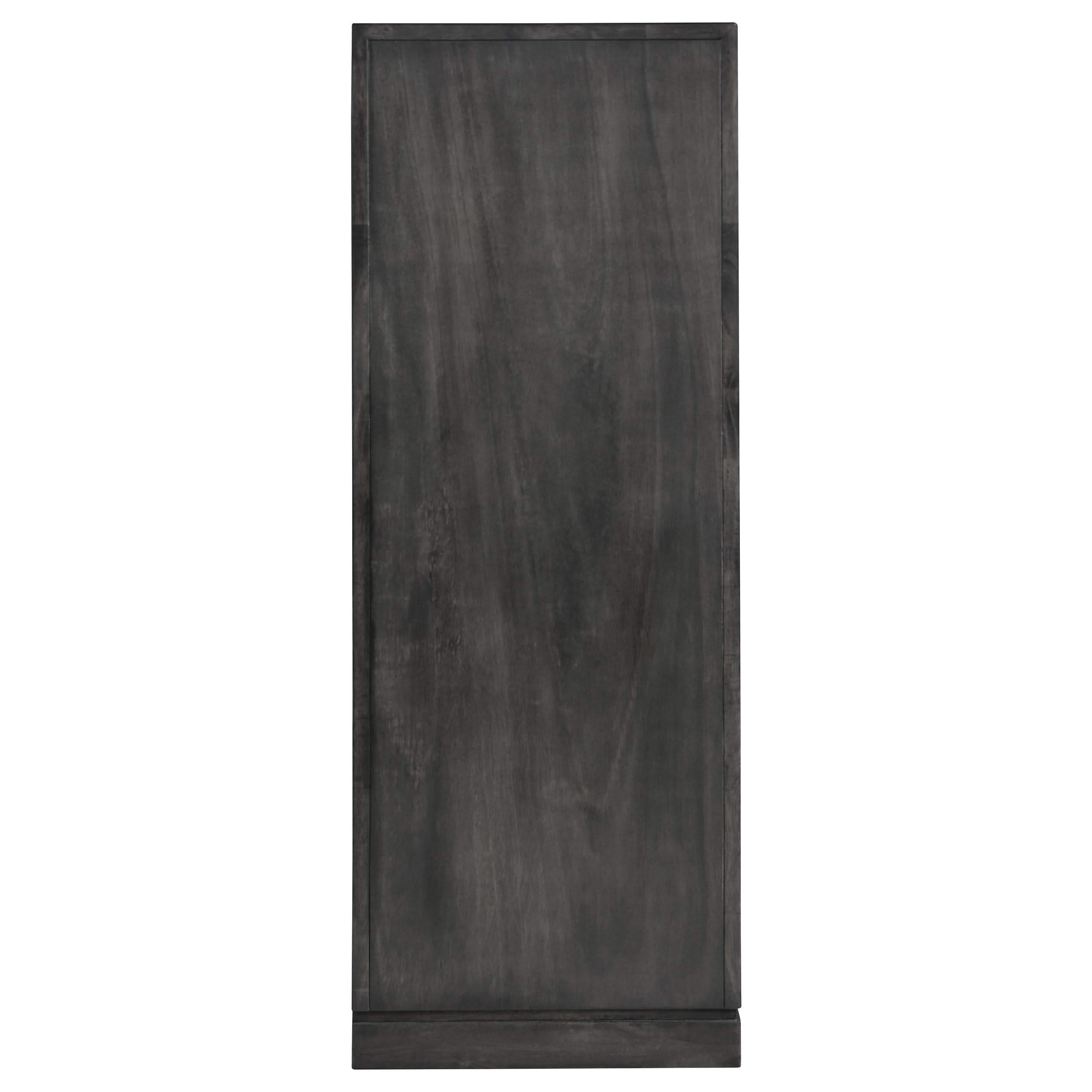 Lorenzo 5-drawer Bedroom Chest Dark Grey