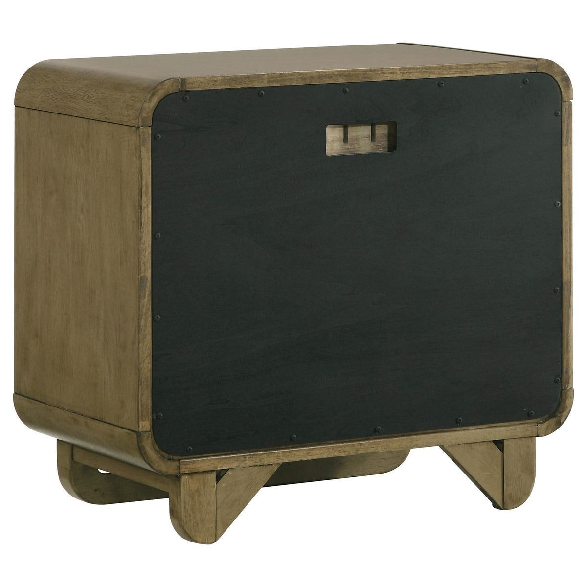 Juego de dormitorio Queen Amsbury de 5 piezas en color nuez moscada