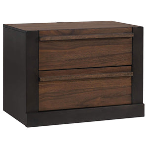 Juego de dormitorio Azalia de 5 piezas Eastern King en nogal