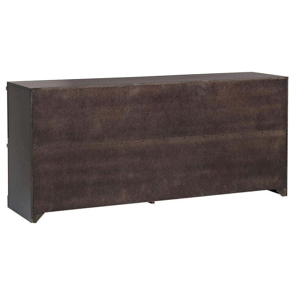 Juego de dormitorio Azalia de 5 piezas Eastern King en nogal