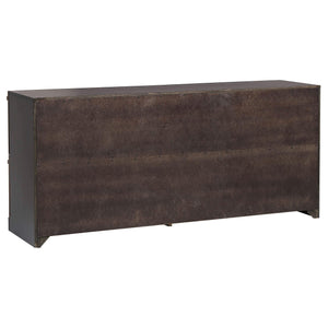 Juego de dormitorio Azalia de 5 piezas Eastern King en nogal