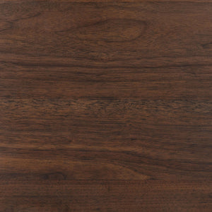 Cama Queen con paneles de madera Azalia en nogal