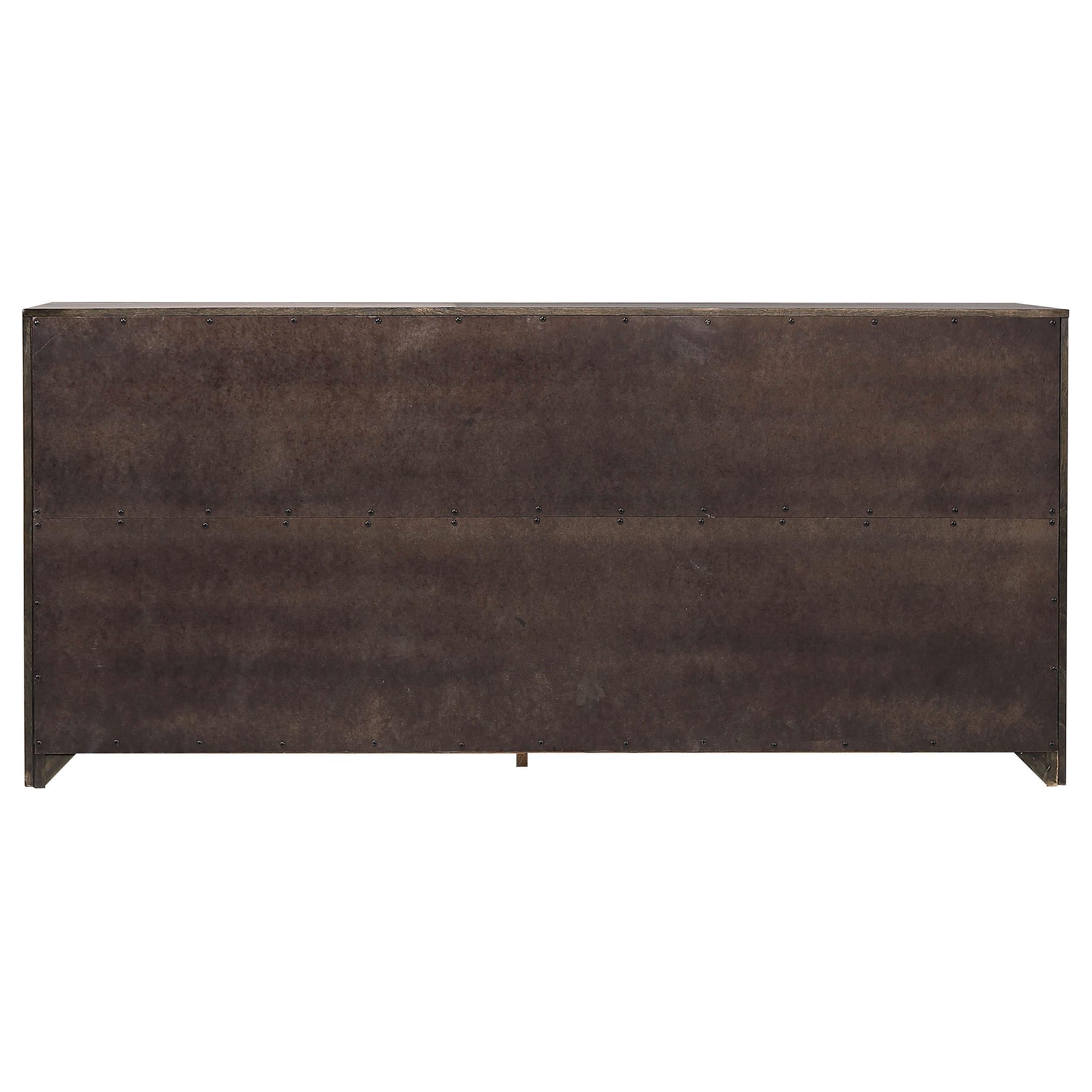 Azalia 4-drawer Dresser Walnut