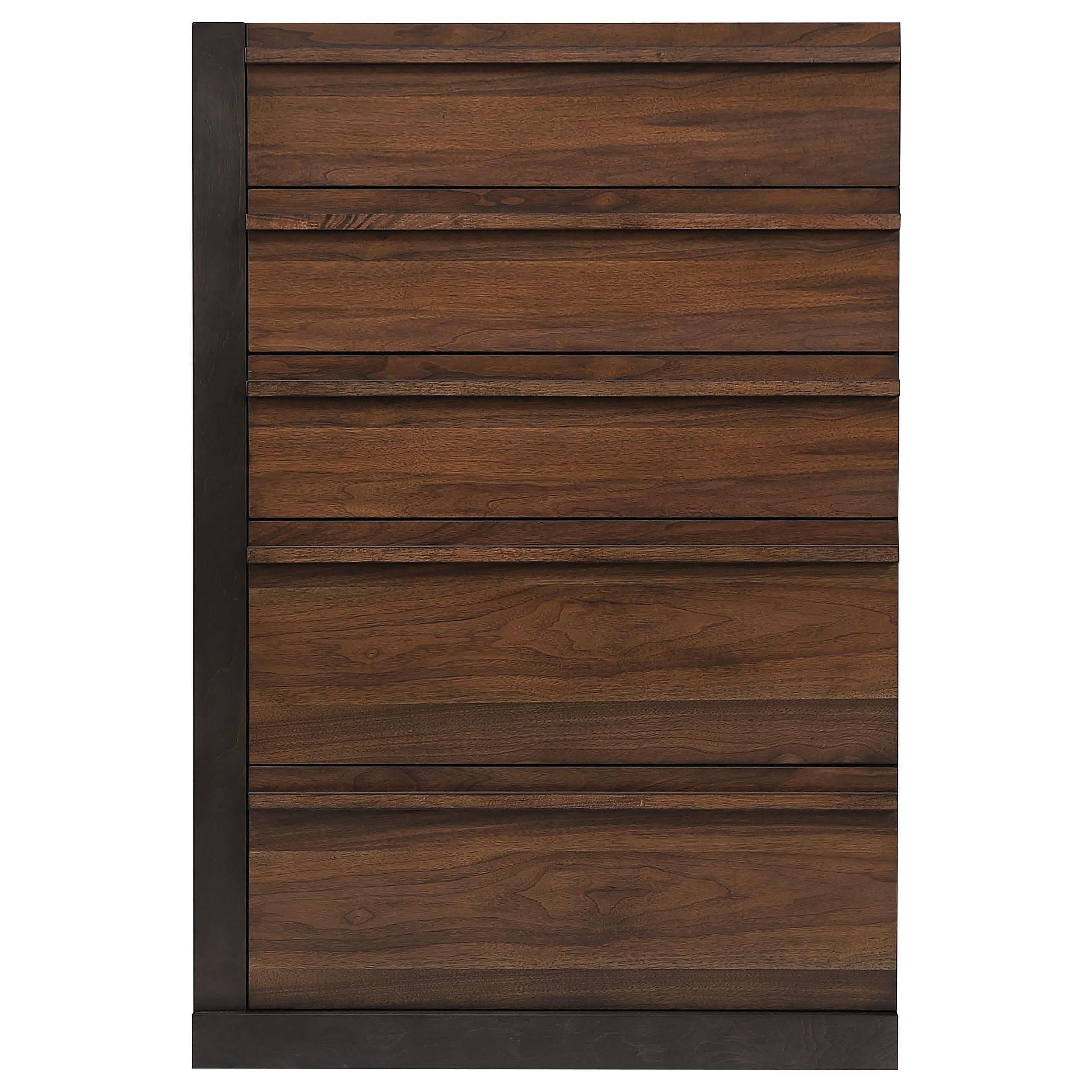 Azalia 5-drawer Bedroom Chest Walnut