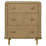 Arini 3-drawer Nightstand Sand Wash