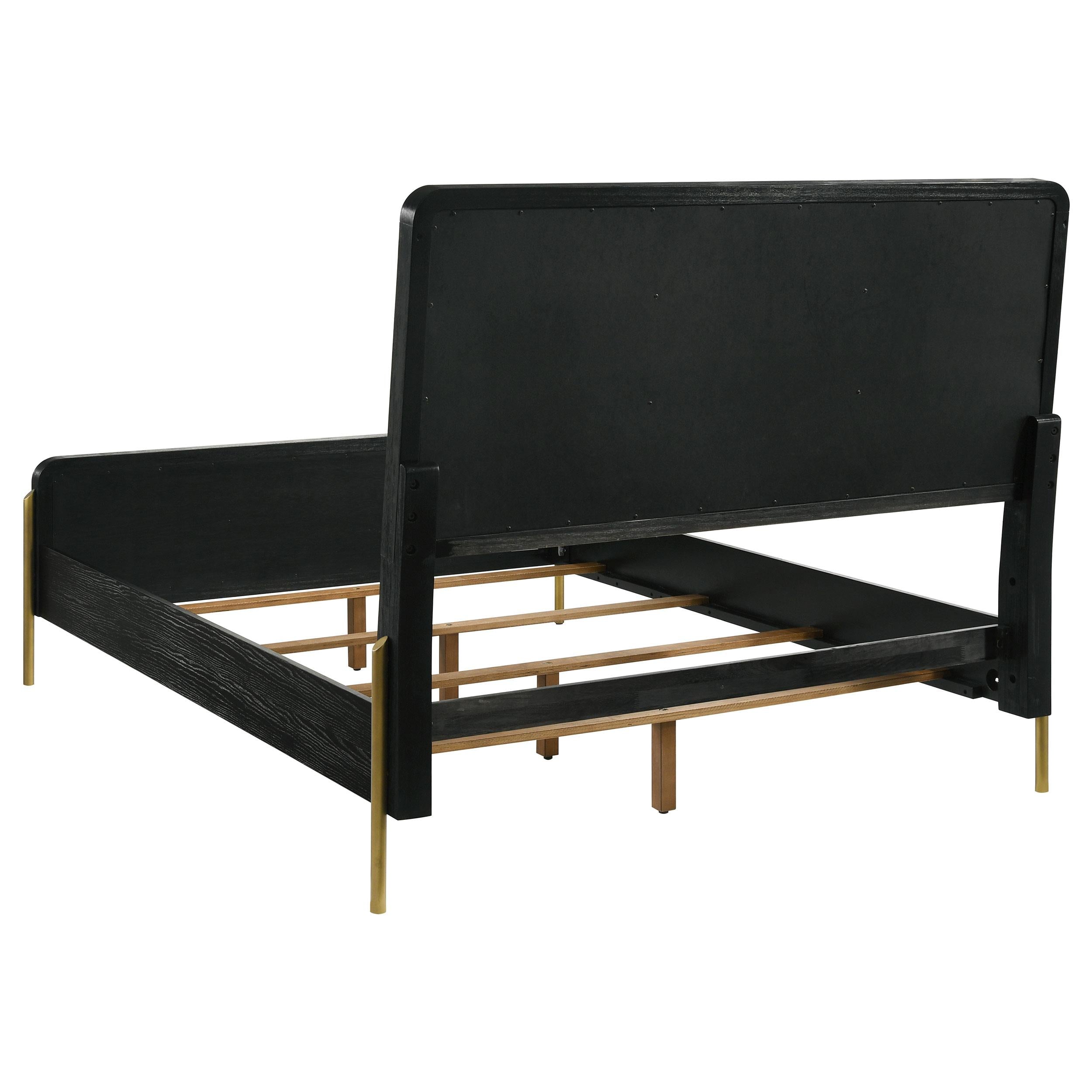 Arini 56-inch Eastern King Panel Bed Cream and Black