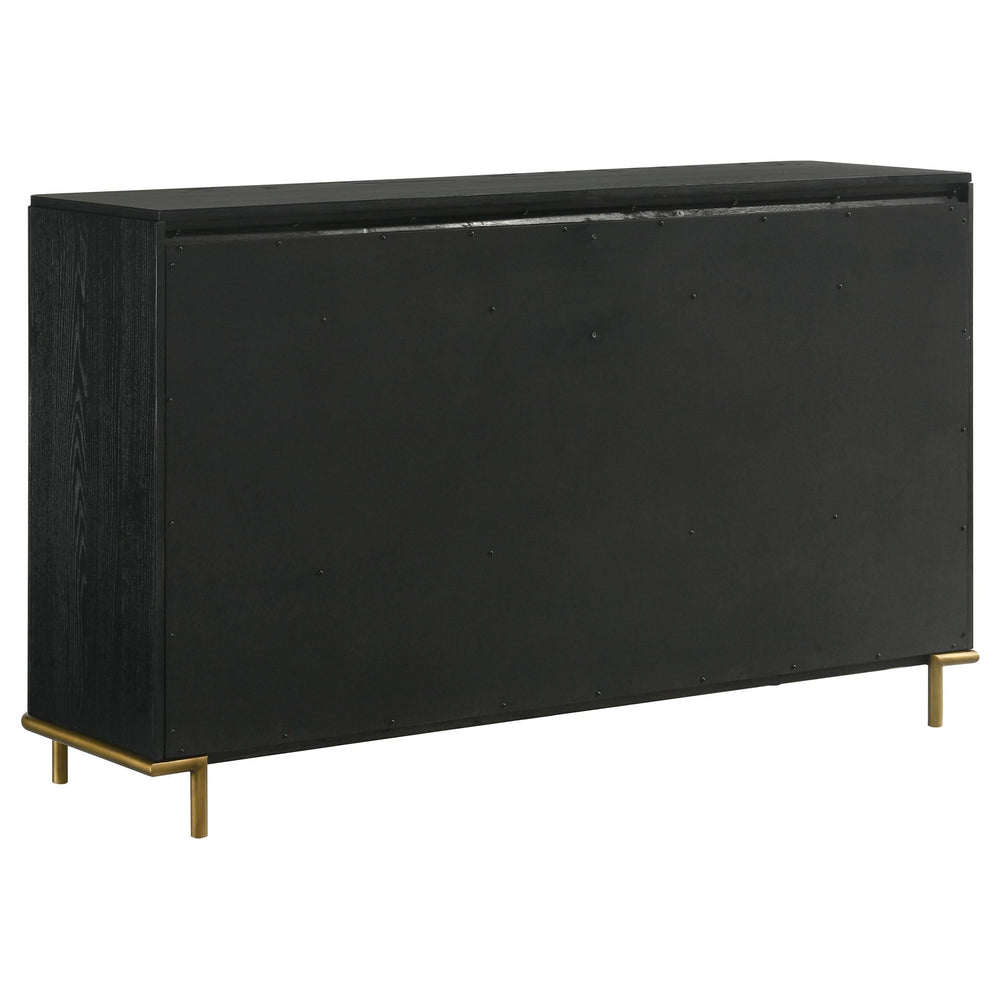 Arini 4-piece Queen Bedroom Set Cream and Black