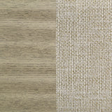 Cama California King con paneles Giselle Wood, color beige rústico