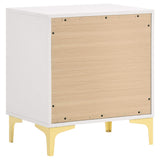 Juego de dormitorio Kendall Eastern King de 4 piezas en blanco