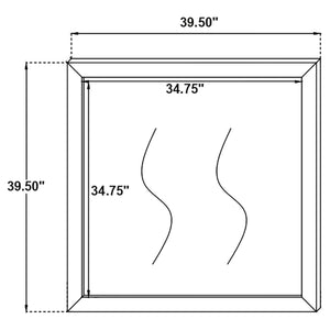 Juego de dormitorio Kendall Eastern King de 5 piezas en blanco