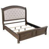 Juego de dormitorio Queen Emmett de 5 piezas en nogal